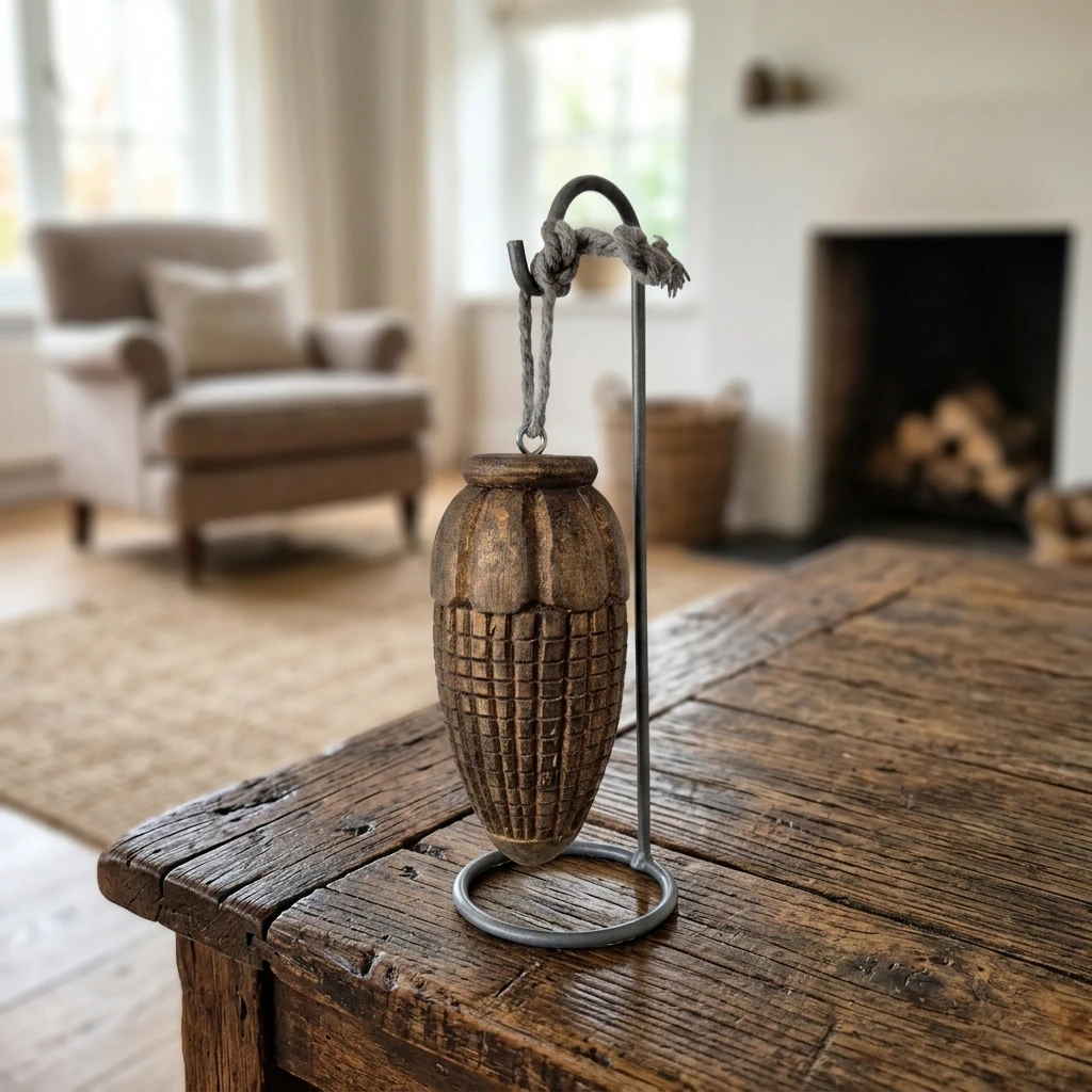 Luxe woonaccessoires - Sierlijke houten Denneappels