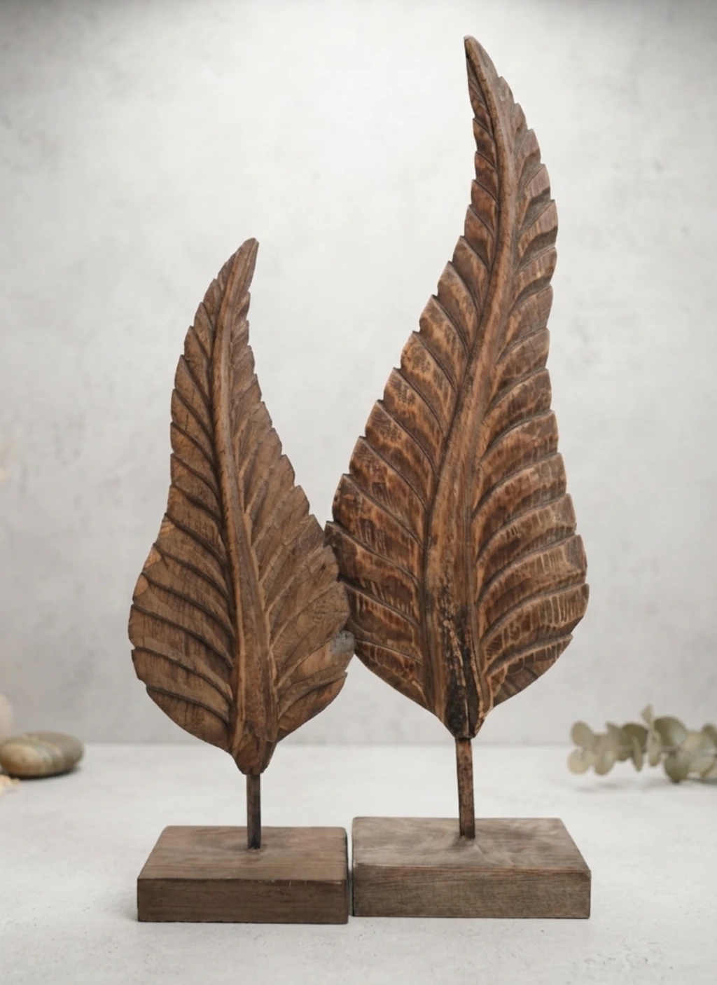 Luxe woonaccessoires - Sierlijke houten Blad